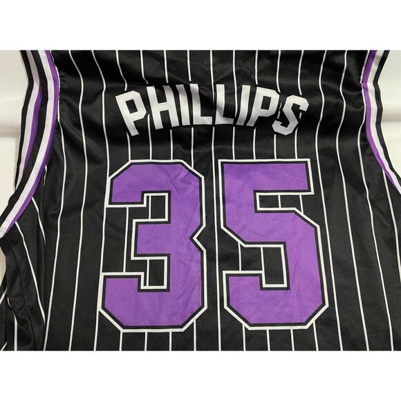 Destroyer Rocks XL Black ~ Tampa Bay Devil Rays Phillips #35 MLB Baseball Jersey - Picture 9 of 11